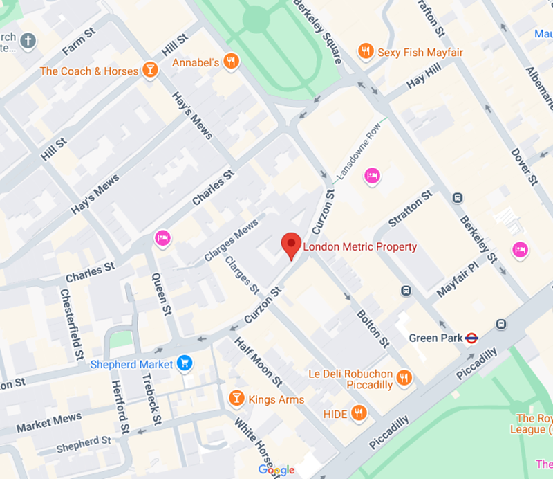 London Metric Property Pin